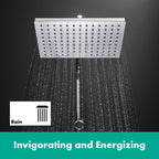 Hansgrohe Vernis Shape Overhead Shower 230 1 Jet Lowpressure Chrome