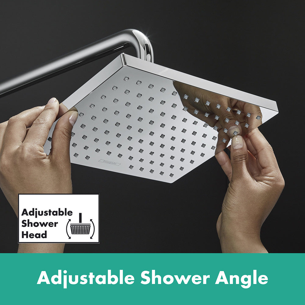 Hansgrohe Vernis Shape Overhead Shower 230 1 Jet Lowpressure Chrome