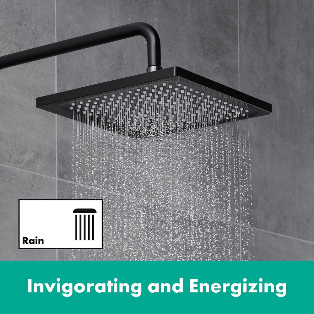 Hansgrohe Vernis Shape Overhead Shower 230 1 Jet Matt Black