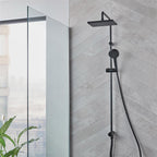Hansgrohe Vernis Shape Showerpipe 230 1 Jet Ecosmart Reno Matt Black