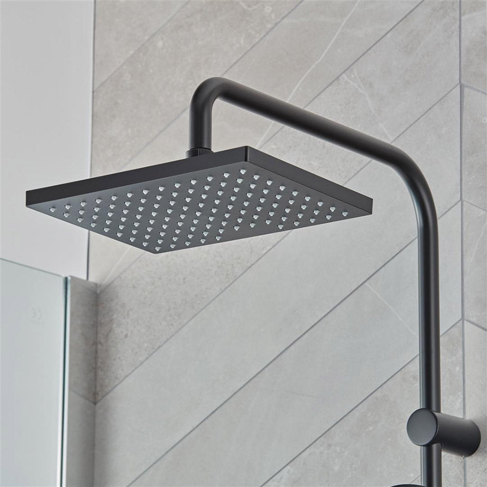 Hansgrohe Vernis Shape Showerpipe 230 1 Jet Reno Matt Black
