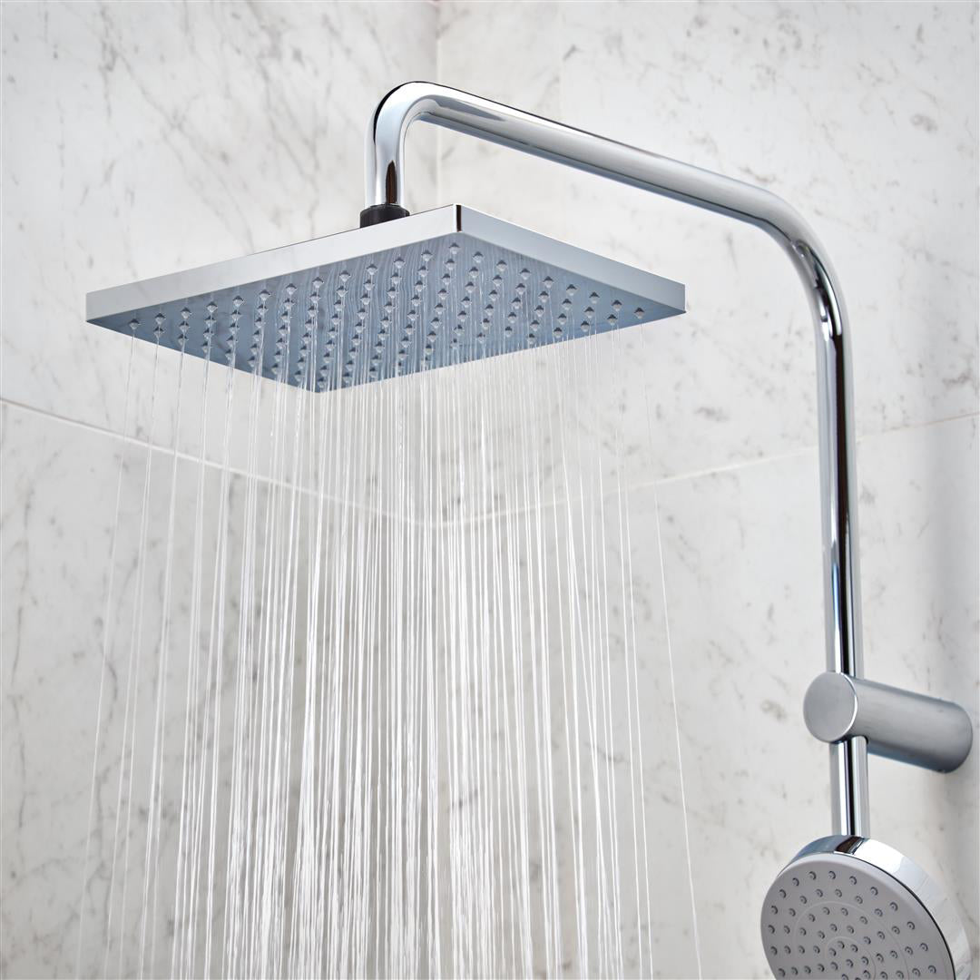 Hansgrohe Vernis Shape Showerpipe 230 1 Jet With Bath Thermostatic Chrome