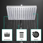Hansgrohe Vernis Shape Showerpipe 230 1 Jet With Thermostatic Chrome