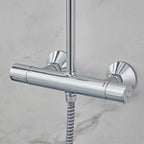 Hansgrohe Vernis Blend Showerpipe 200 1 Jet Et Ecosmart Chrome
