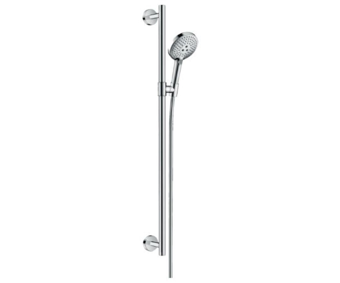hansgrohe Raindance Select S Shower Handset 120 3 Spray with Shower Rail 90 cm, Chrome