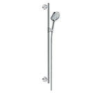 hansgrohe Raindance Select S Shower Handset 120 3 Spray EcoSmart with Shower Rail 90 cm, Chrome
