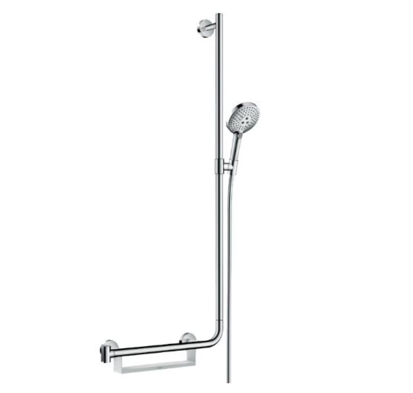 hansgrohe Raindance Select S Shower Handset 120 3 Spray with Shower Rail 110 cm right, Chrome