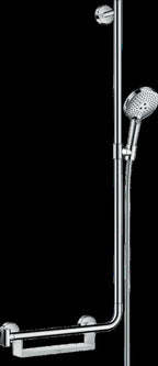 hansgrohe Raindance Select S Shower Handset 120 3 Spray with Shower Rail 110 cm right, Chrome