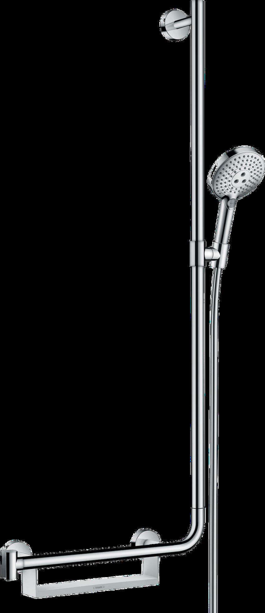hansgrohe Raindance Select S Shower Handset 120 3 Spray with Shower Rail 110 cm right, Chrome