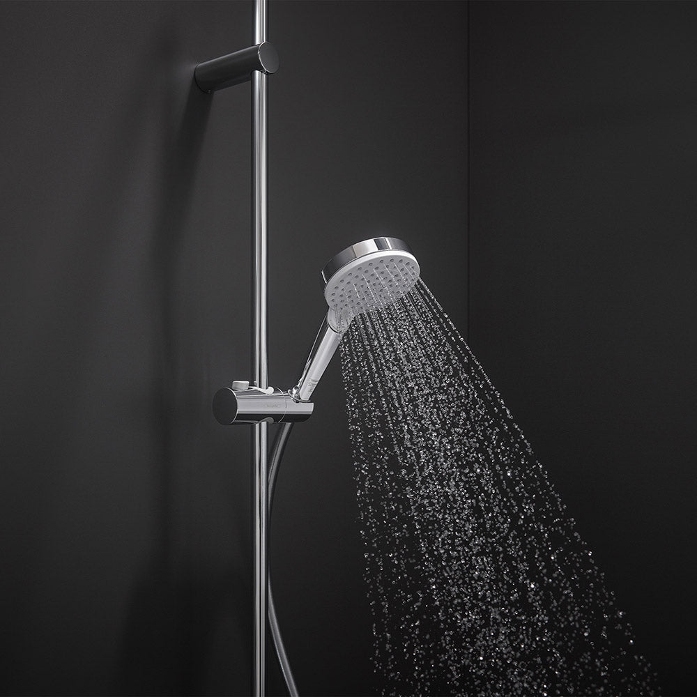 Hansgrohe Crometta Hand Shower 100 Vario Ecosmart+ White/Chrome