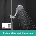 Hansgrohe Crometta Hand Shower 100 1 Jet Ecosmart White/Chrome
