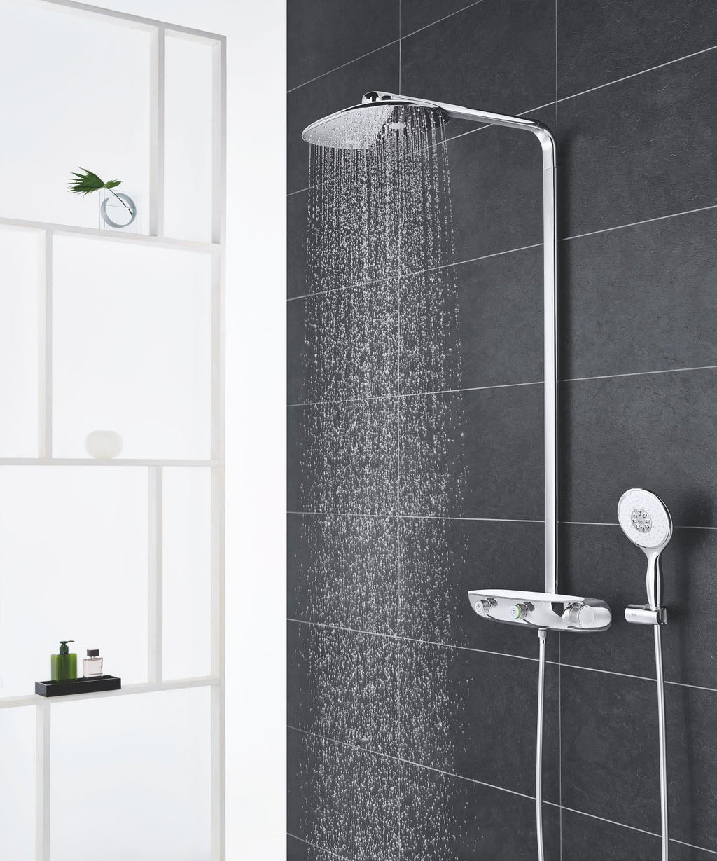 Grohe Rainshower System SmartControl Mono 360 Shower system with thermostat for wall mounting 26361000.