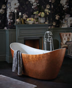 Heritage Hylton Freestanding Acrylic Bath Copper Effect