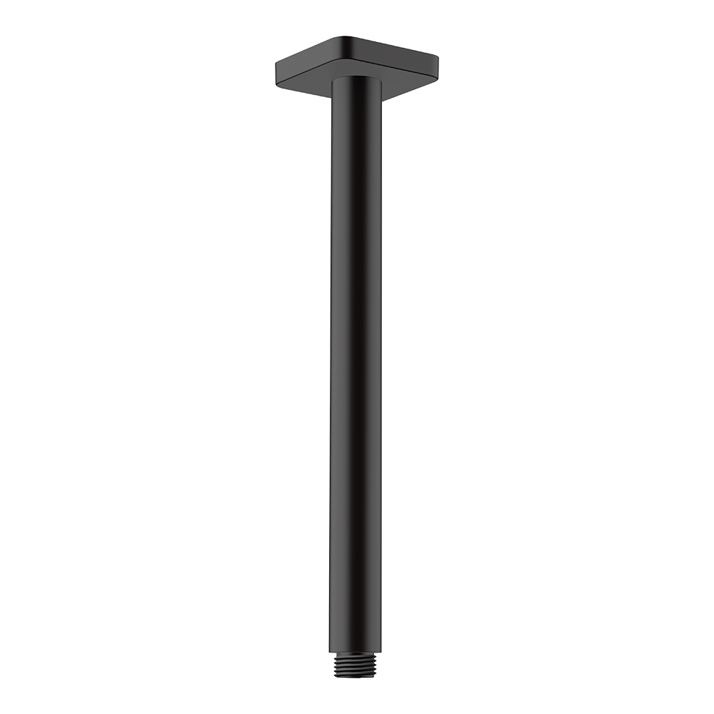 Hansgrohe Vernis Shape Ceiling Connector 300mm Matt Black