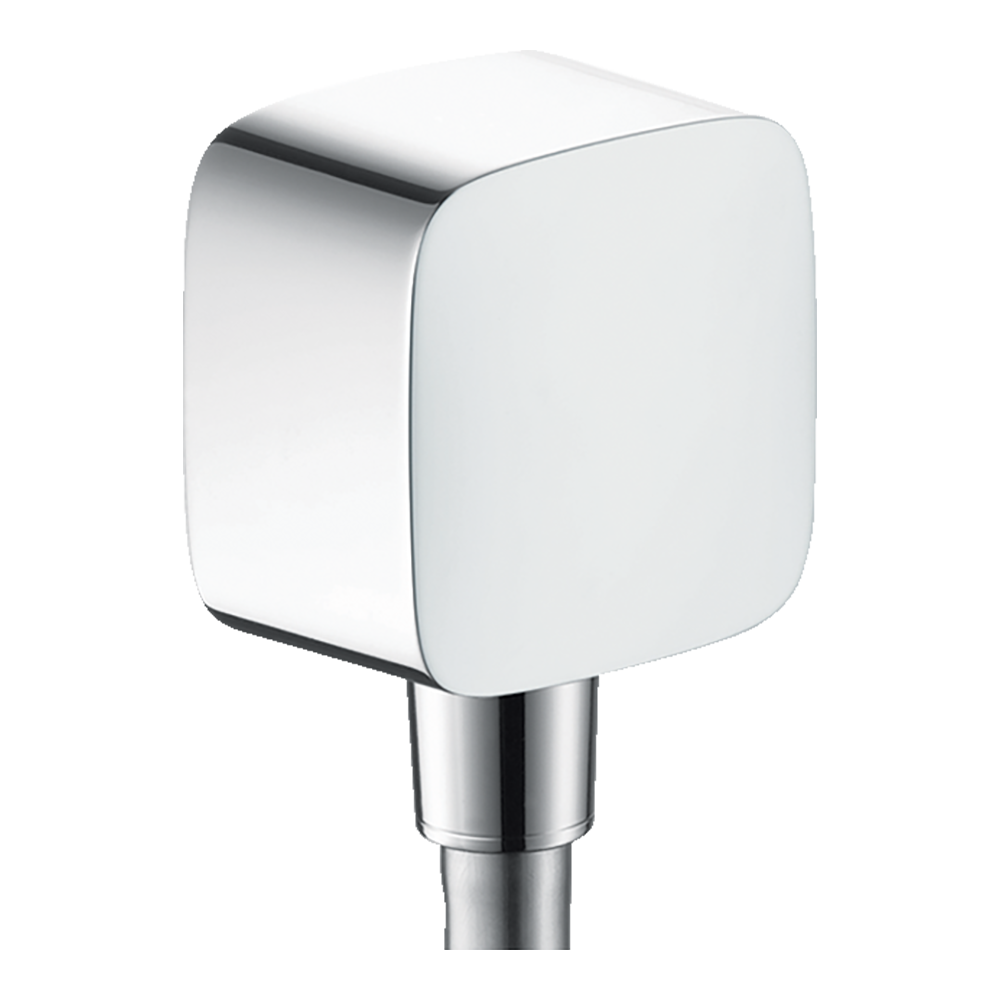 hansgrohe FixFit Wall outlet with non-return valve Chrome