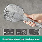hansgrohe Raindance Select E Shower Handset 120 3 Spray, Chrome