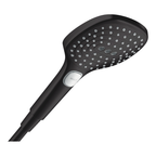 hansgrohe Raindance Select E Shower Handset 120 3 Spray, Matt Black