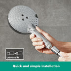 hansgrohe Raindance Select S Shower Handset 120 3 Spray EcoSmart, Chrome