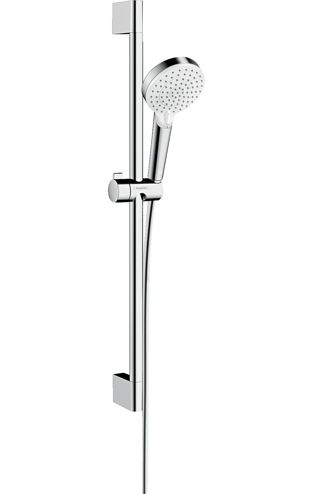 Hansgrohe Crometta Shower Set 100 Vario With Shower Bar 650mm White/Chrome