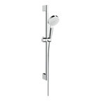 Hansgrohe Crometta Shower Set 100 1 Jet With Shower Bar 650mm White/Chrome
