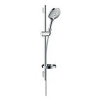 hansgrohe Raindance Select S Shower Handset 120 3 Spray with Shower Rail 65 cm and soap dish, Chrome