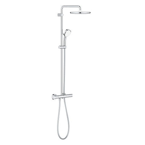 Grohe Tempesta Cosmopolitan System 250 Shower system with thermostat for wall mounting