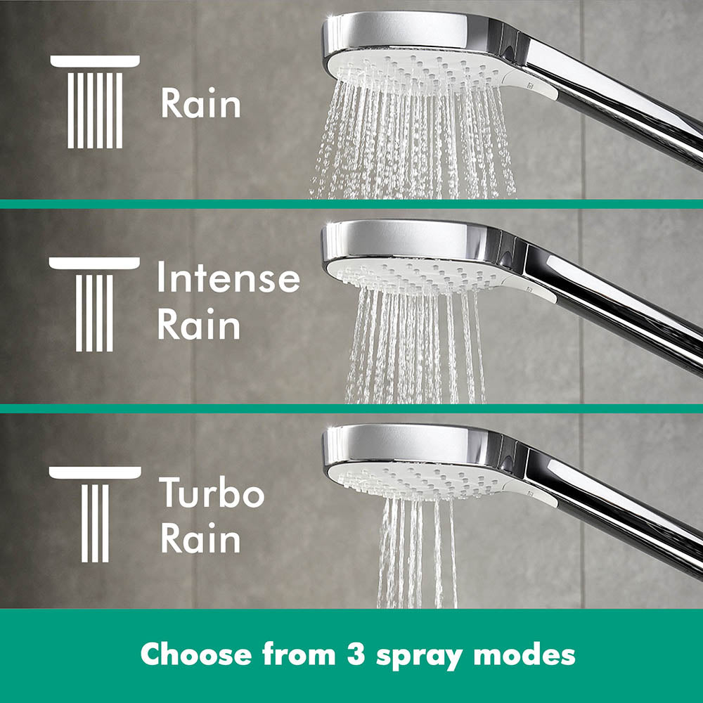 Hansgrohe Croma Select E Hand Shower 110 Vario Ecosmart White/Chrome