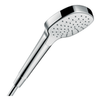hansgrohe Croma E Shower Handset 110 1 Spray EcoSmart White/Chrome