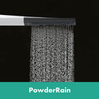 hansgrohe Rainfinity Shower Handset 100 1 Spray with Holder and Shower Hose 125 cm, Chrome