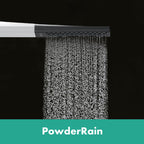 hansgrohe Rainfinity Shower Handset 100 1 Spray with Holder and Shower Hose 125 cm, Chrome
