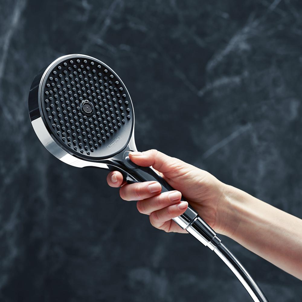 hansgrohe Rainfinity Shower Handset 130 3 Spray, Chrome