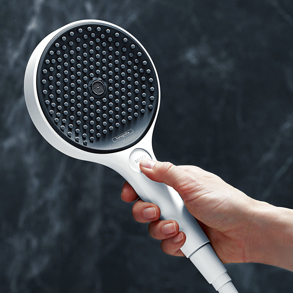 hansgrohe Rainfinity Shower Handset 130 3 Spray, Matt White