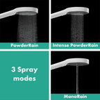 hansgrohe Rainfinity Shower Handset 130 3 Spray, Matt White