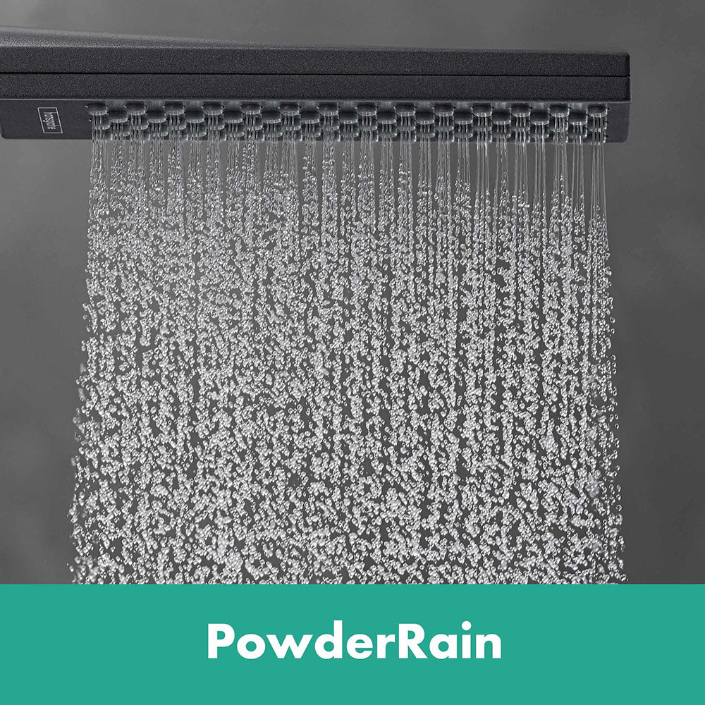 hansgrohe Rainfinity Baton Shower Handset 100 1 Spray, Brushed Bronze