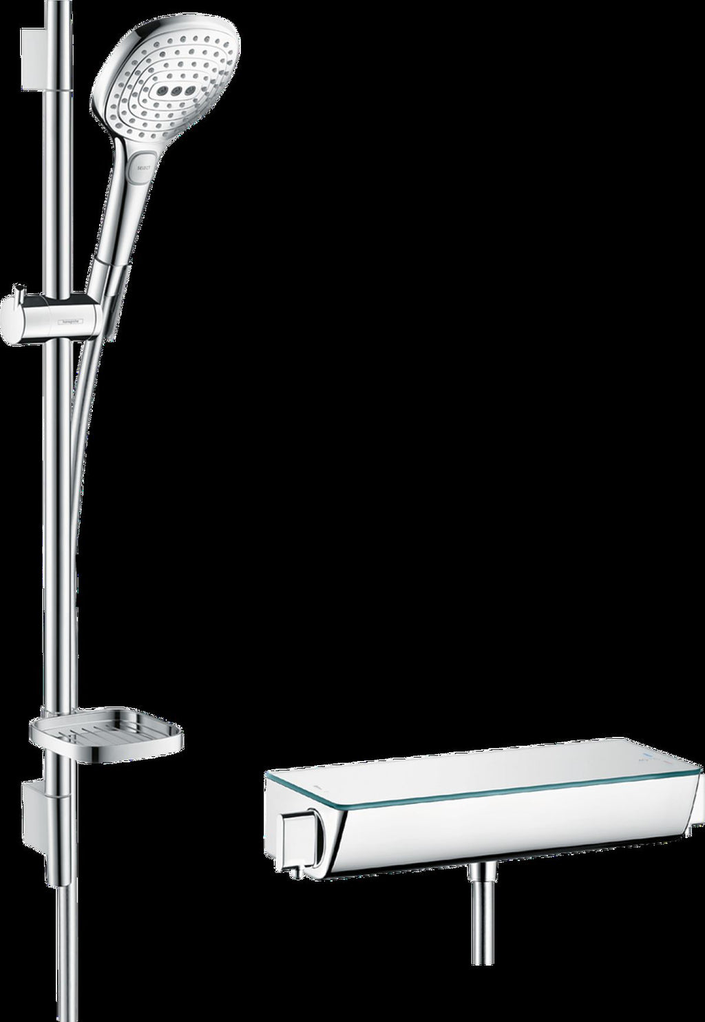 hansgrohe Raindance Select E TSM Set 120 with Ecostat Select, Chrome