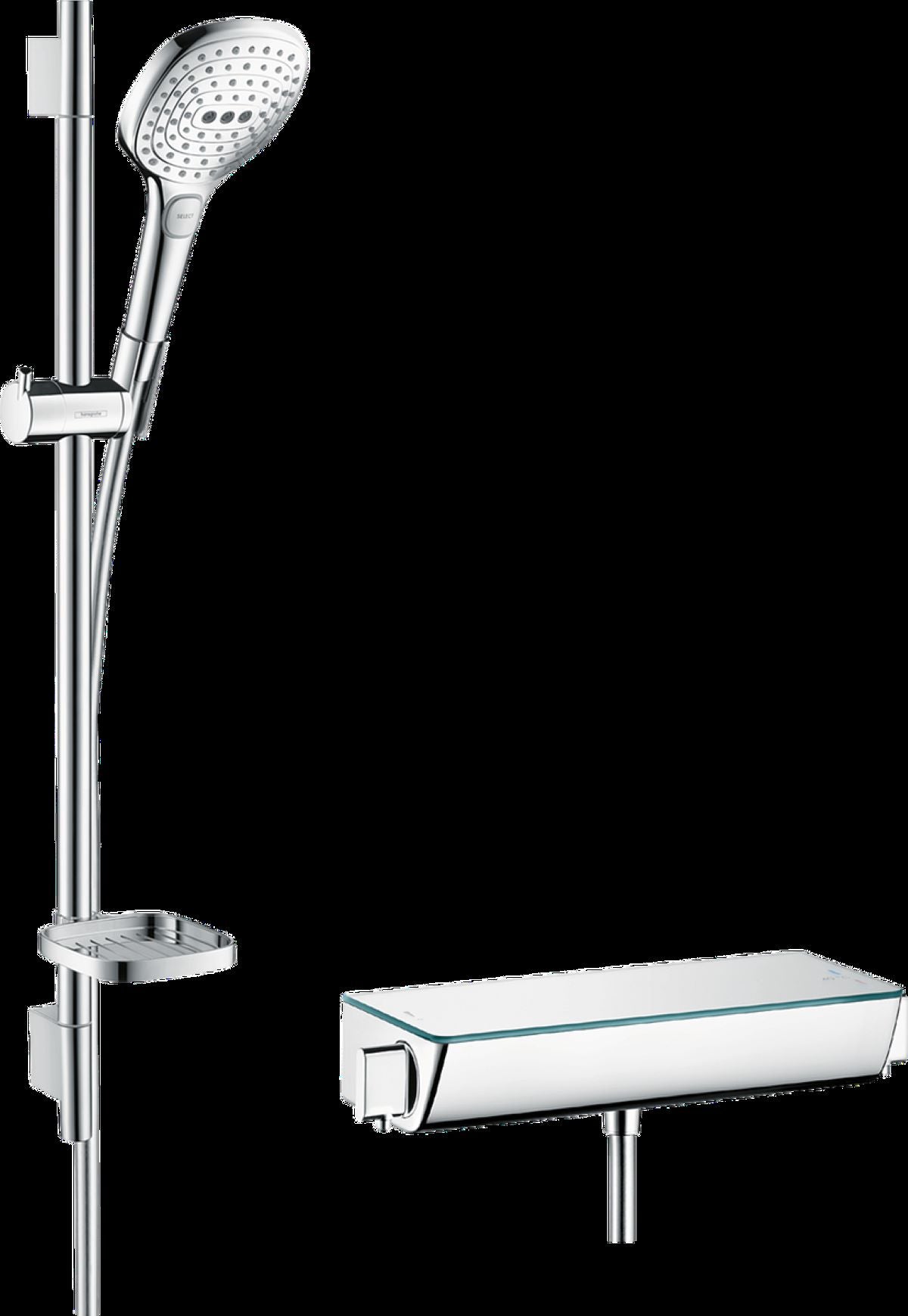 hansgrohe Raindance Select E TSM Set 120 with Ecostat Select, Chrome