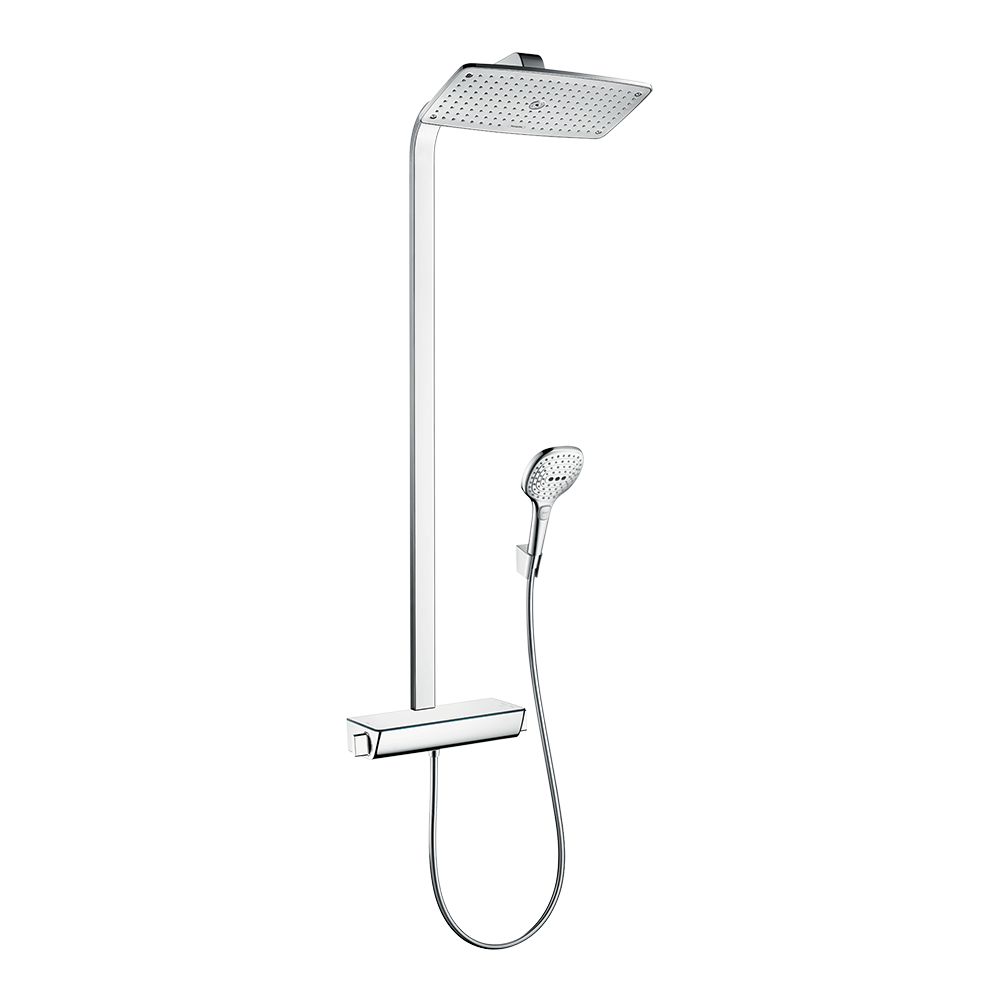 hansgrohe Raindance E Thermostatic Shower Mixer Set 360, Chrome