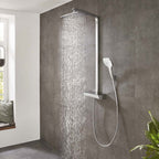 hansgrohe Raindance E Thermostatic Shower Mixer Set 360, Chrome