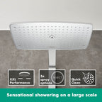 hansgrohe Raindance E Thermostatic Shower Mixer Set 360, Chrome