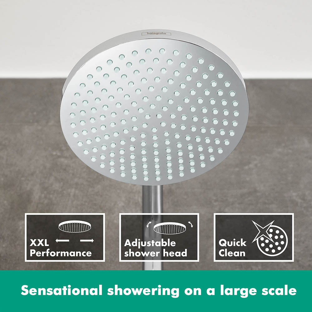 hansgrohe Croma Thermostatic Shower Mixer Set 160, Chrome