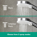 hansgrohe Crometta S Showerpipe 240 1jet EcoSmart with thermostat Chrome