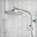 Hansgrohe Crometta S Showerpipe 240 1 Jet With Thermostatic Chrome