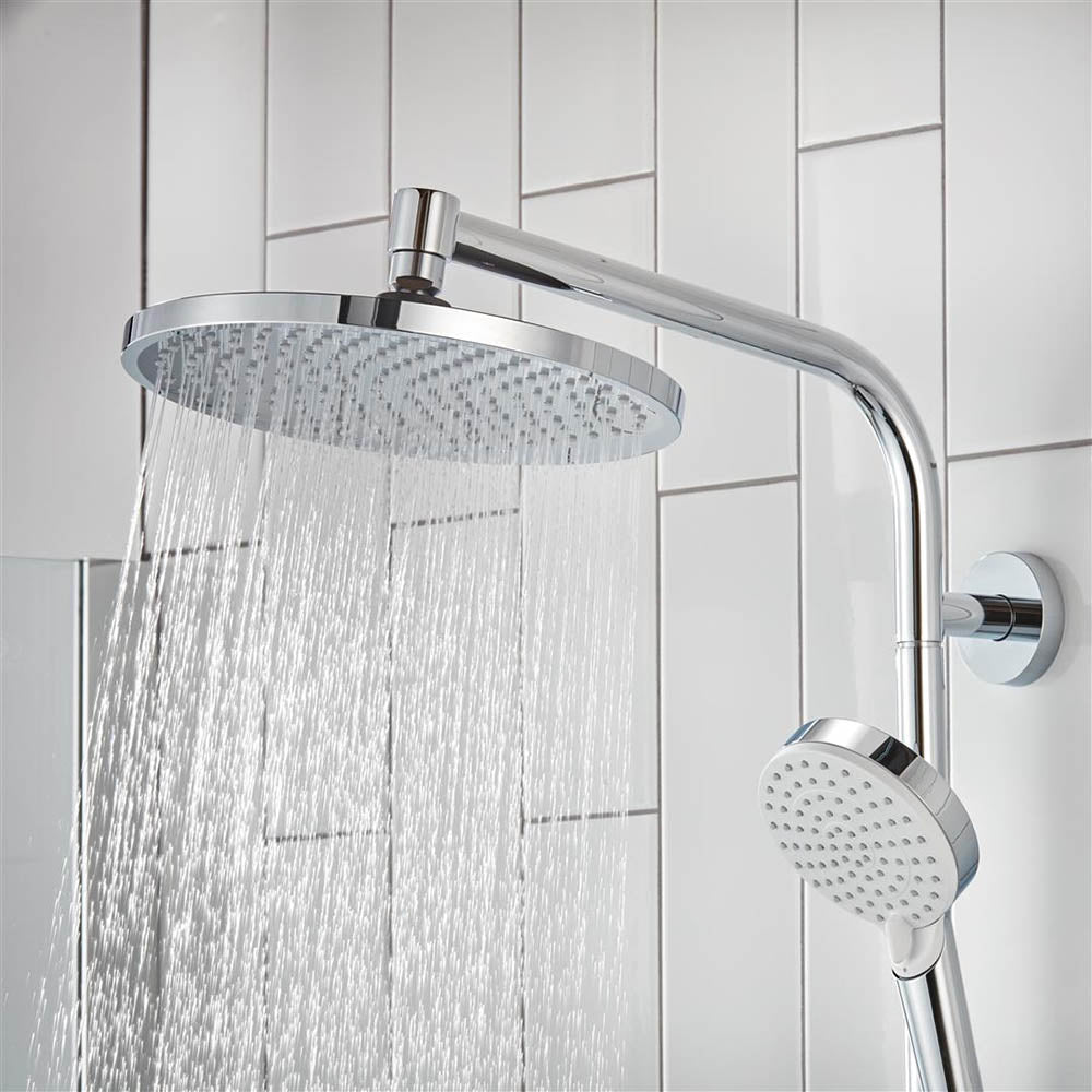 hansgrohe Crometta S Showerpipe 240 1jet EcoSmart with thermostat Chrome