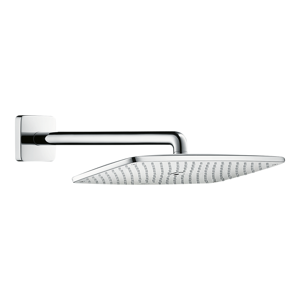hansgrohe Raindance E Fixed Shower Head 360 1 Spray with shower arm 39 cm, Chrome