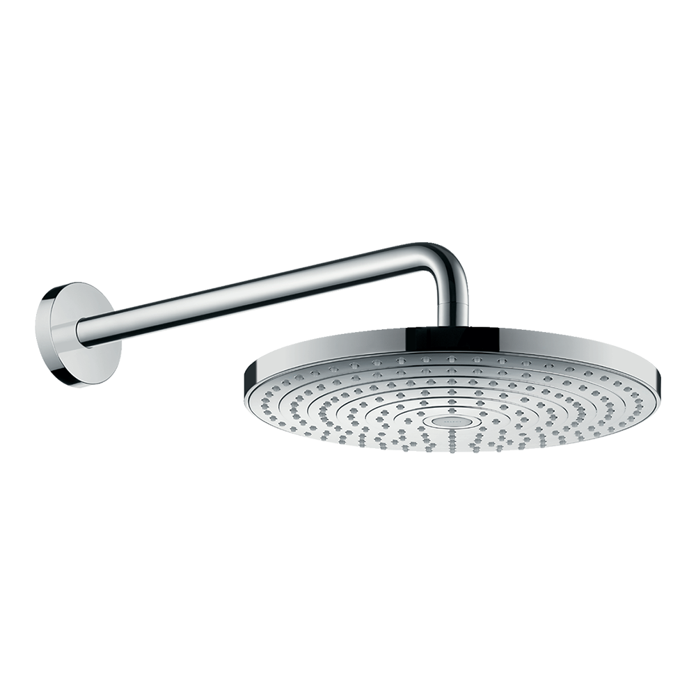 hansgrohe Raindance Select S Fixed Shower Head 300 2 Spray with shower arm, Chrome