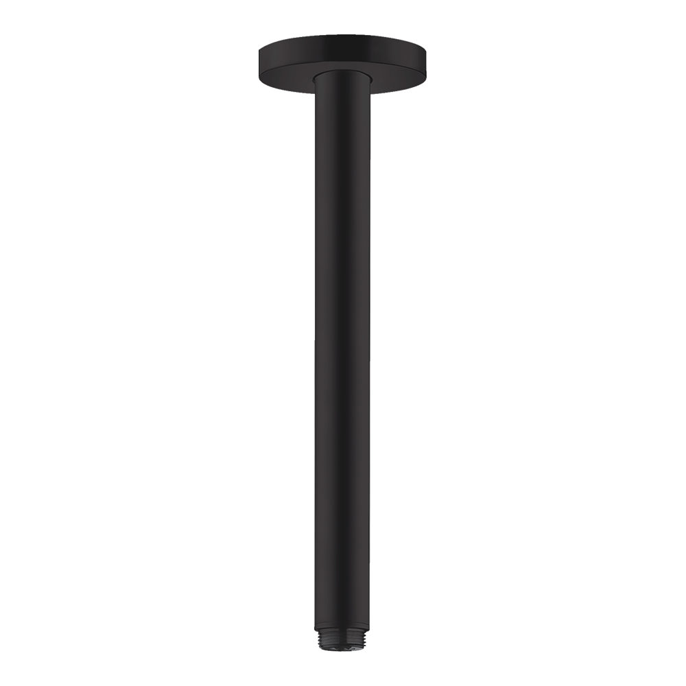 hansgrohe Ceiling Connector S 30 cm, Matt Black