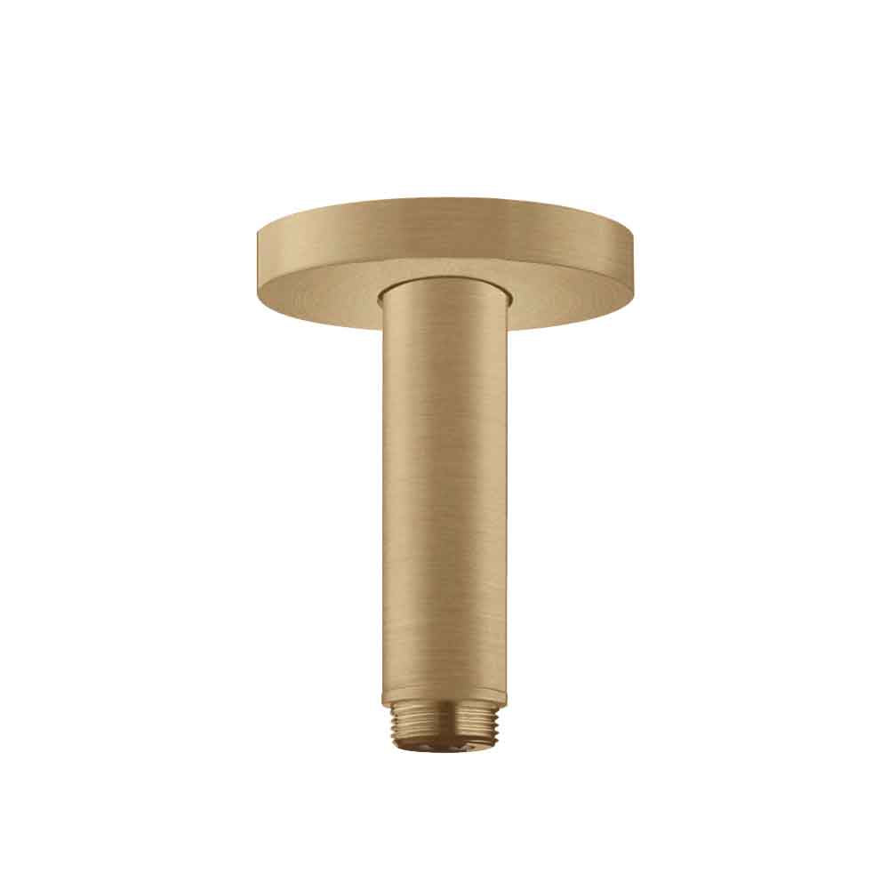 hansgrohe Ceiling Connector S 10 cm, Brushed Bronze
