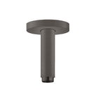hansgrohe Ceiling Connector S 10 cm, Brushed Black, Chrome
