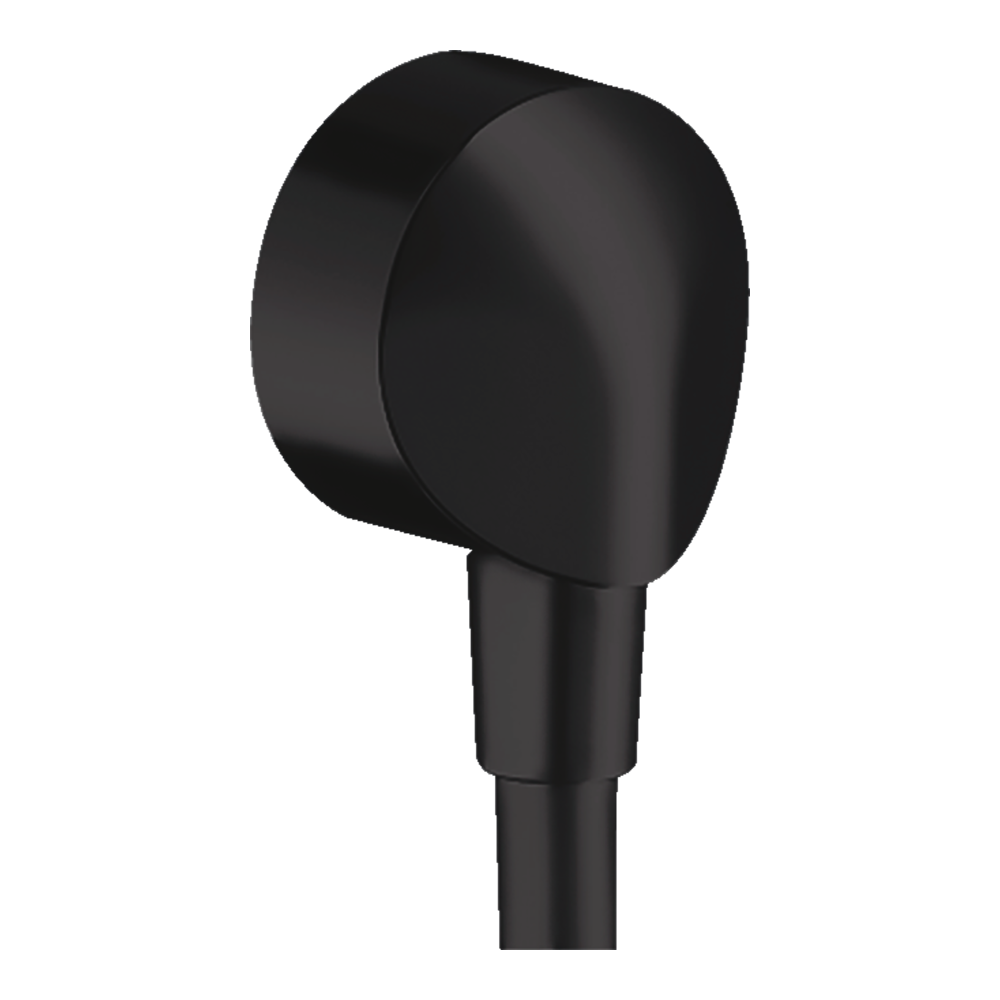 Hansgrohe Fixfit Wall Outlet E Without Non-Return Valve Matt Black