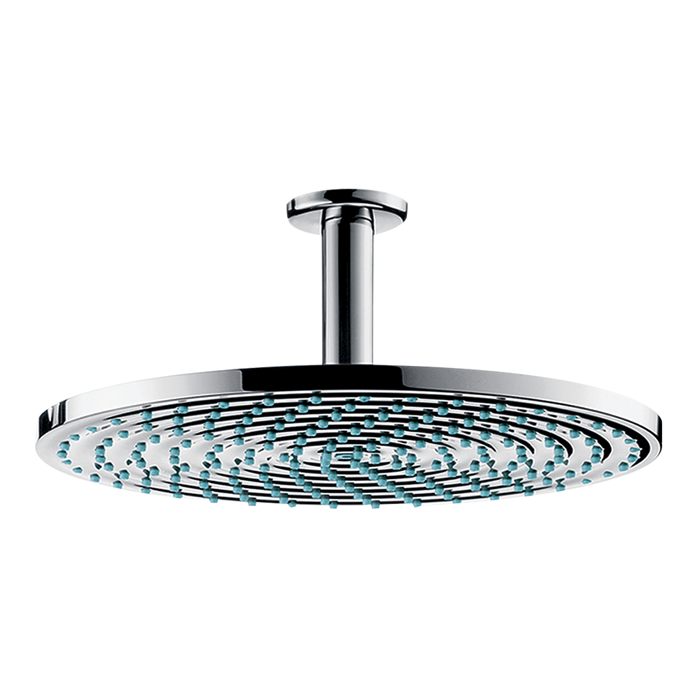 hansgrohe Raindance S Fixed Shower Head 300 1 Spray with ceiling connector, Chrome